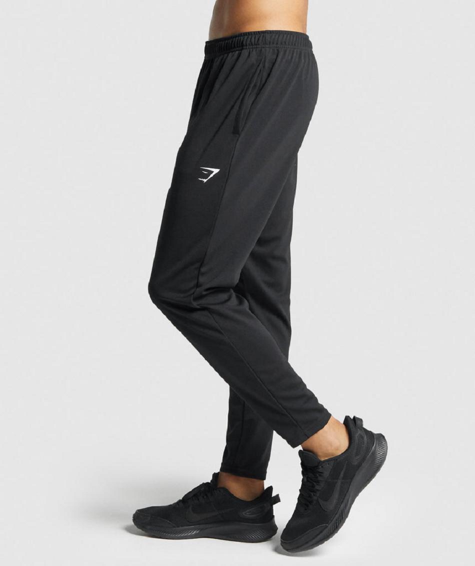 Pantalones Jogger Gymshark Arrival Knit Hombre Negros | MX_3679MQZ