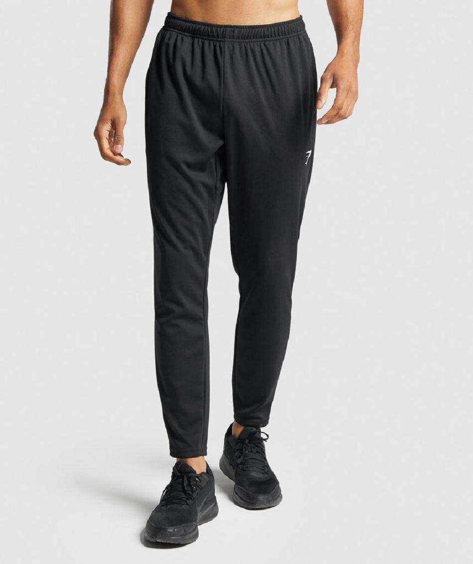 Pantalones Jogger Gymshark Arrival Knit Hombre Negros | MX_3679MQZ