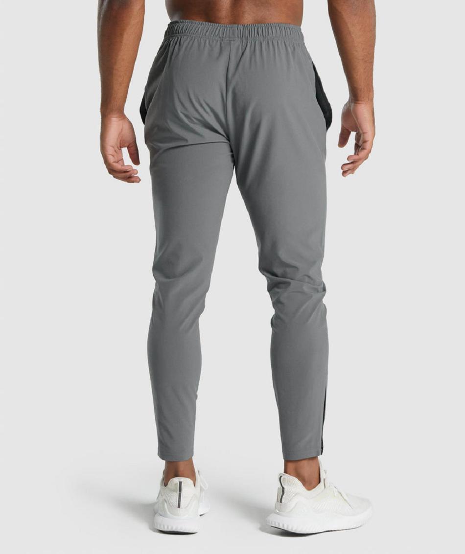 Pantalones Jogger Gymshark Arrival Woven Hombre Grises | MX_2984JPQ