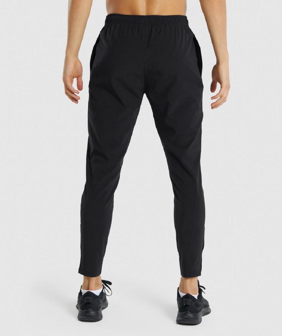 Pantalones Jogger Gymshark Arrival Woven Hombre Negros | MX_3729BEX