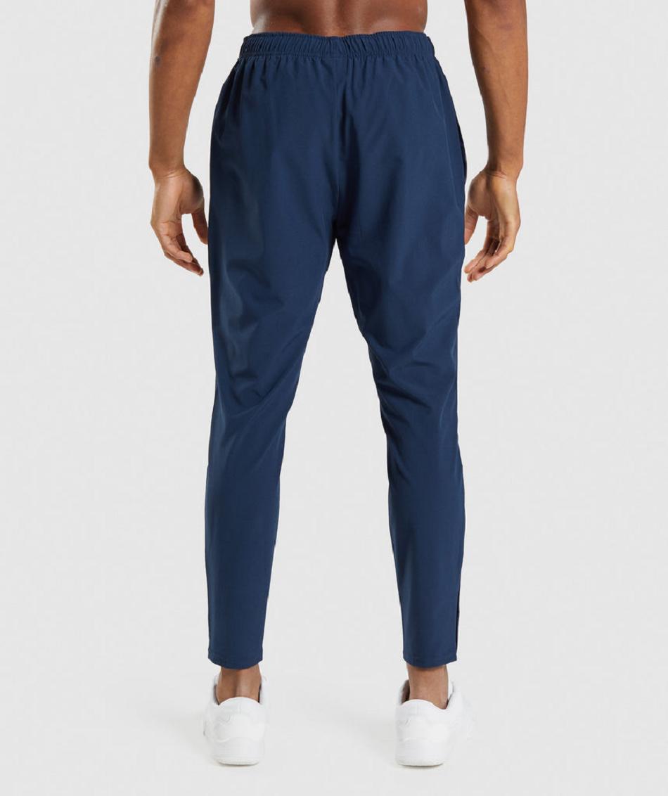 Pantalones Jogger Gymshark Arrival Woven Hombre Azul Marino | MX_3731MQZ