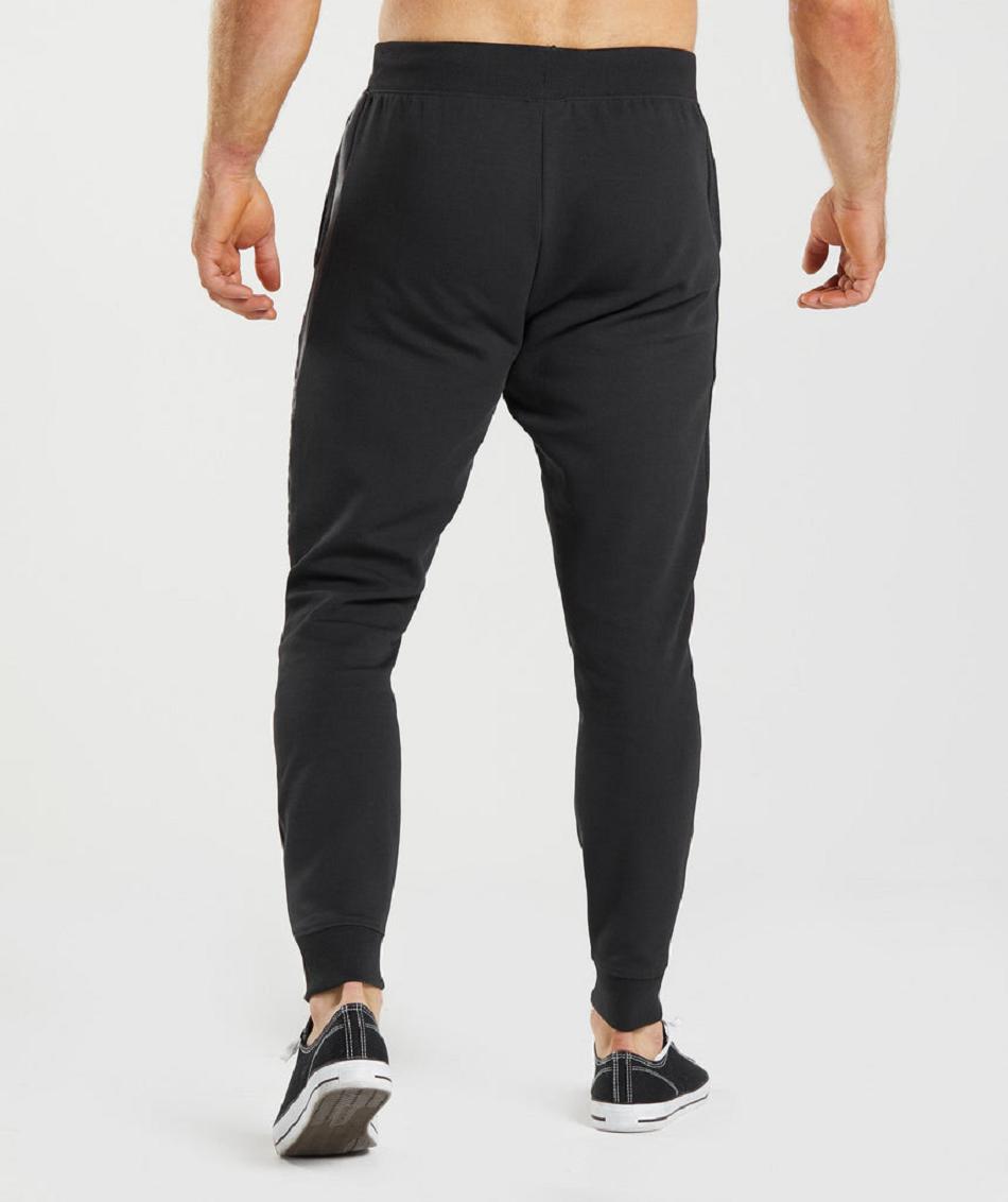 Pantalones Jogger Gymshark Bold React Hombre Negros | MX_3690SGL