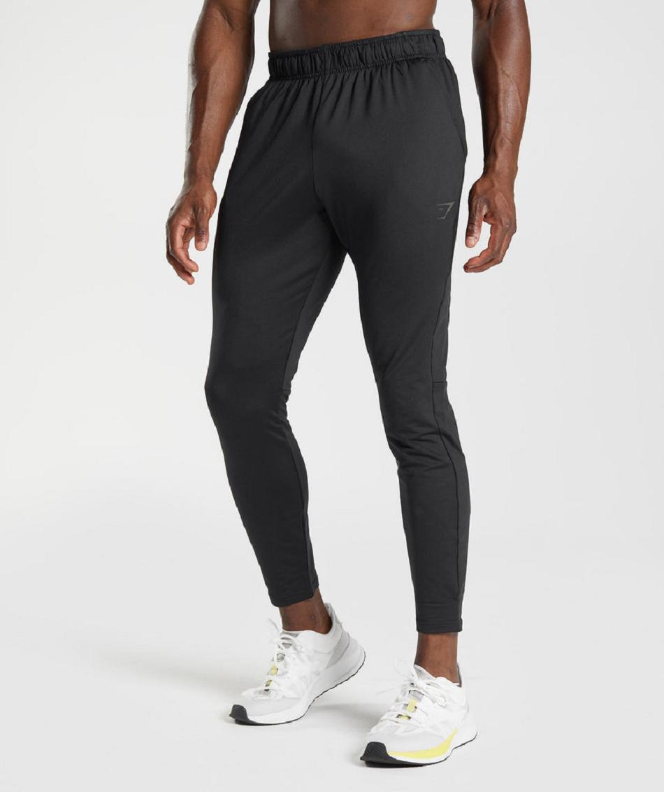 Pantalones Jogger Gymshark Deporte Hombre Negros | MX_3694HAP