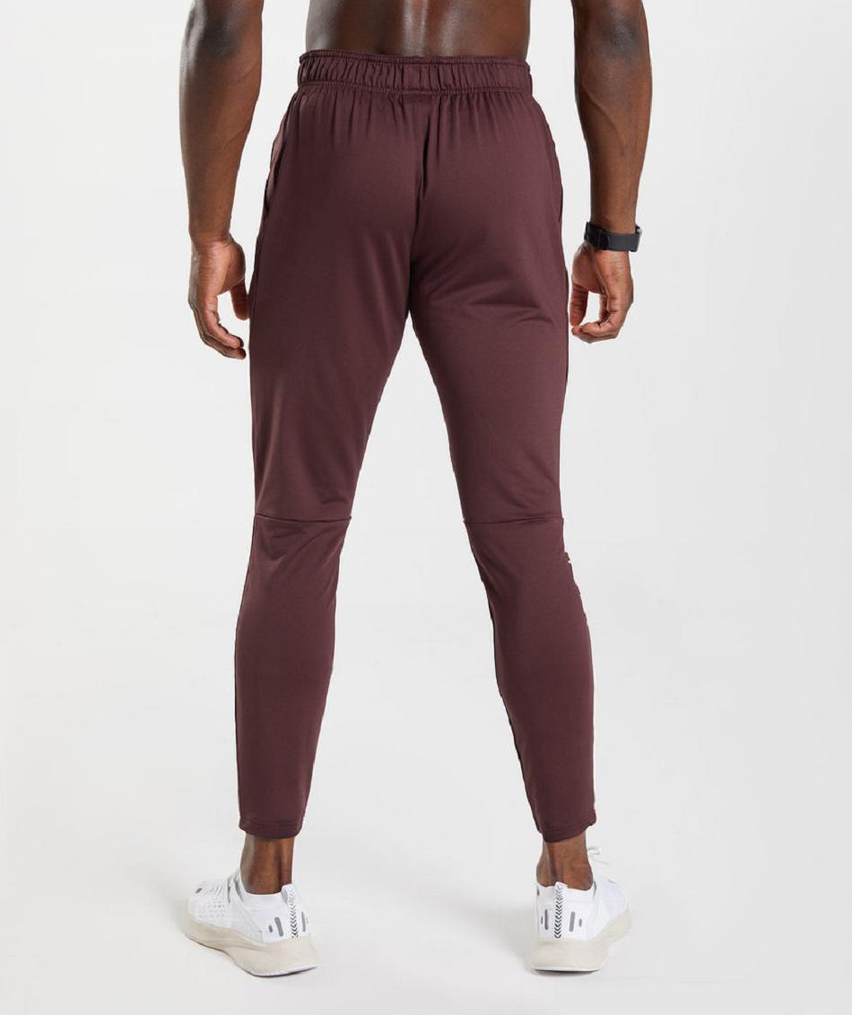 Pantalones Jogger Gymshark Deporte Hombre Vino | MX_3695JPQ