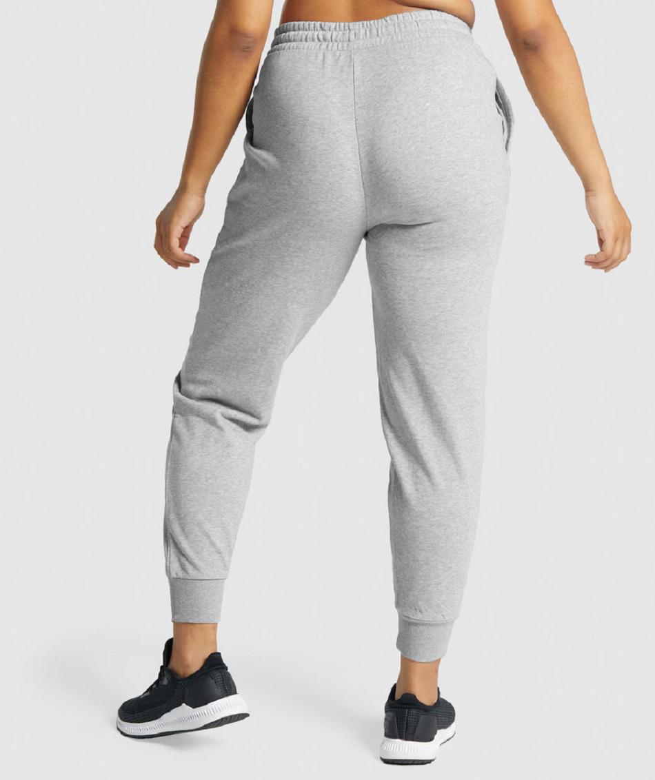 Pantalones Jogger Gymshark Entrenamiento Mujer Grises Claro | MX_4862JPQ