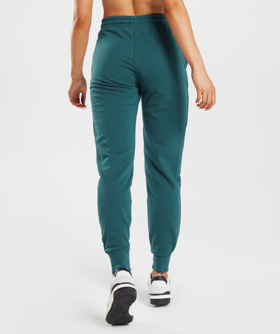 Pantalones Jogger Gymshark Entrenamiento Mujer Turquesa | MX_4880JPQ