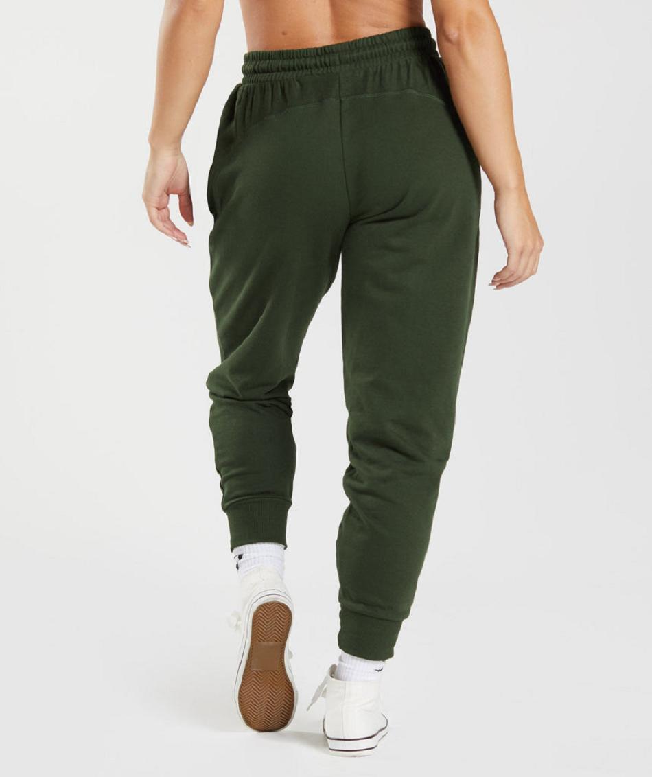 Pantalones Jogger Gymshark Gs Power Mujer Verde Oliva | MX_4876DFM