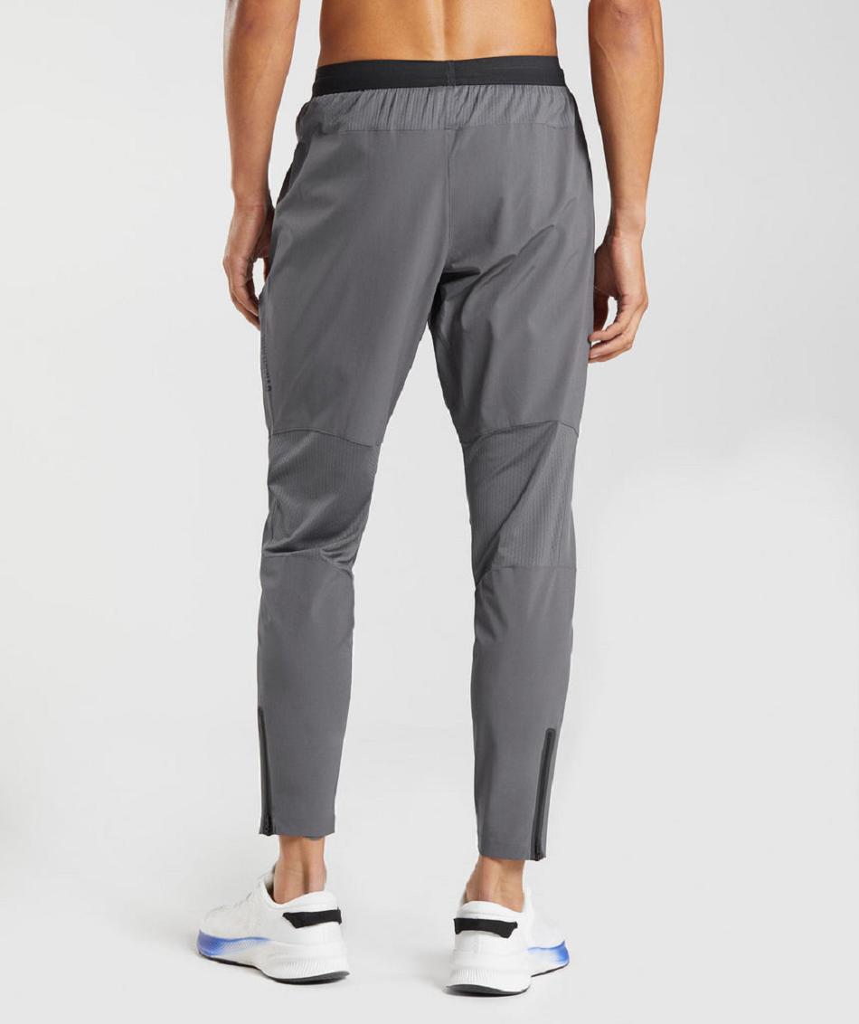 Pantalones Jogger Gymshark Híbrido Woven Hombre Grises | MX_3717SGL