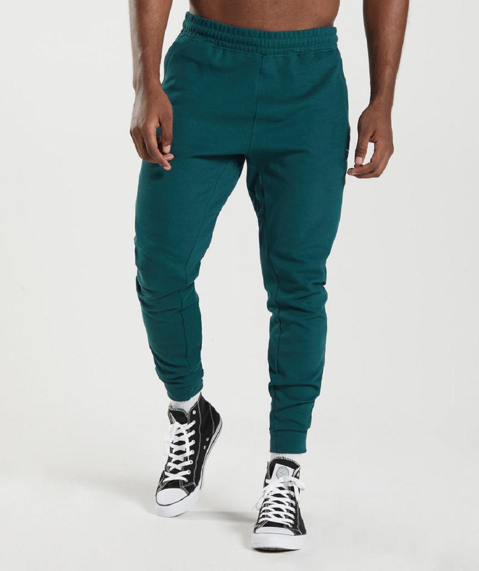 Pantalones Jogger Gymshark React Hombre Turquesa | MX_3687HAP