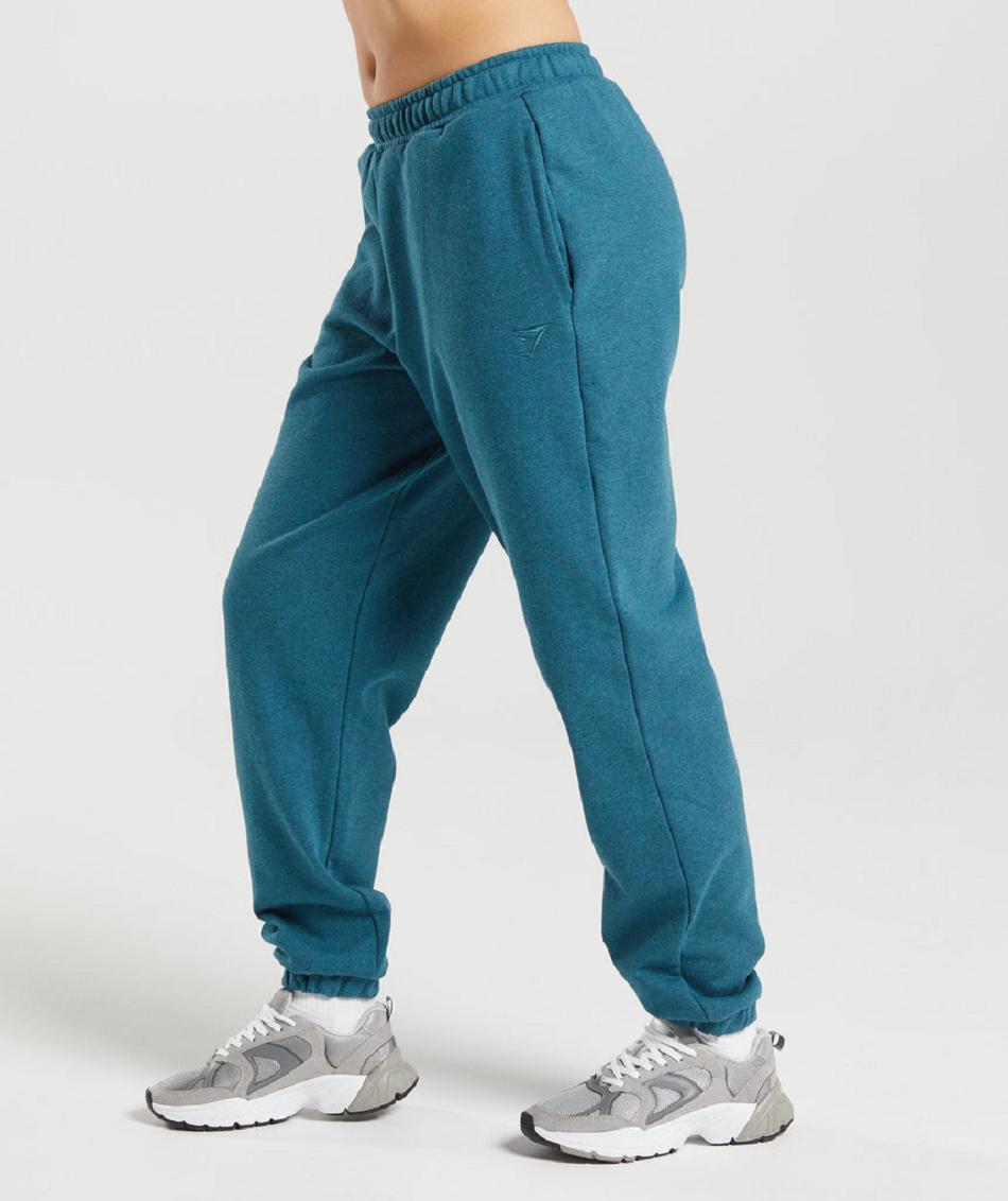 Pantalones Jogger Gymshark Rest Day Sweats Mujer Grises Azules | MX_4868VRW