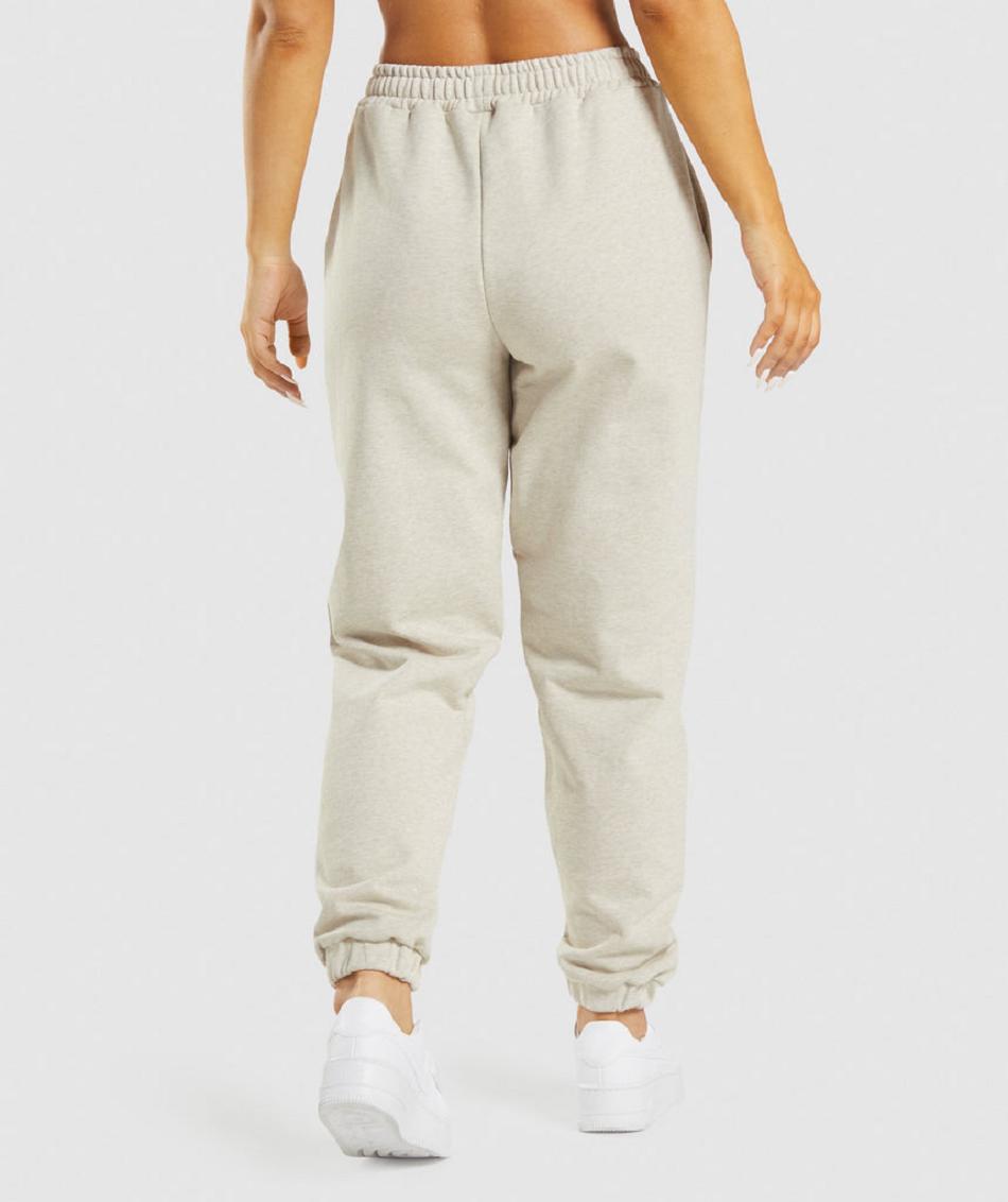 Pantalones Jogger Gymshark Rest Day Sweats Mujer Beige | MX_4874AHK