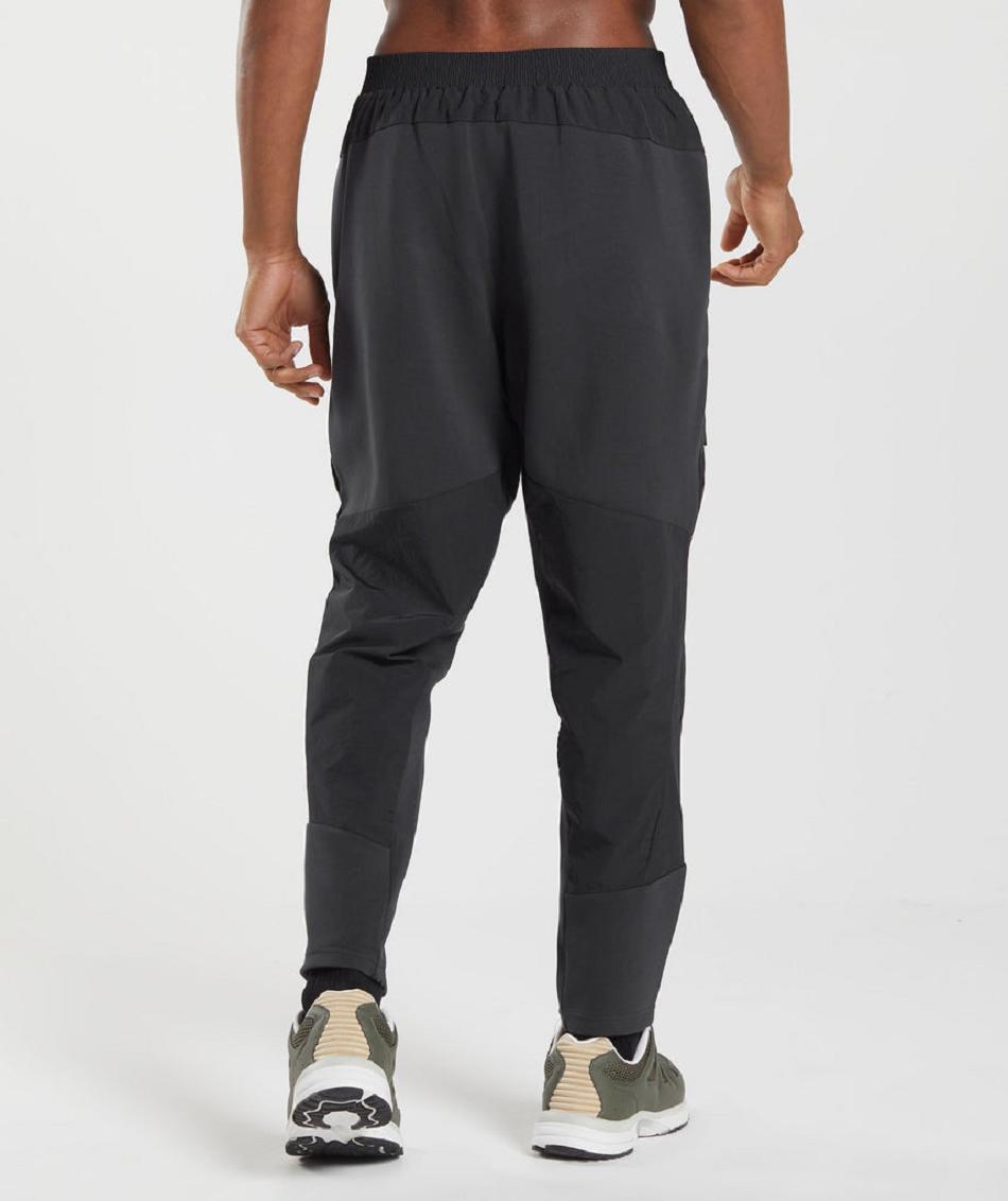 Pantalones Jogger Gymshark Retake Woven Hombre Negros | MX_3709TCE