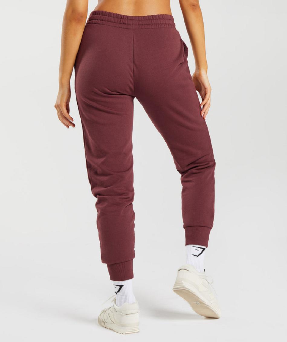 Pantalones Jogger Gymshark Social Club Mujer Rosas Marrom | MX_4883DFM