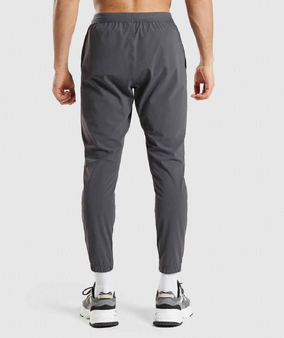 Pantalones Jogger Gymshark Studio Hombre Negros Grises | MX_3715AHK