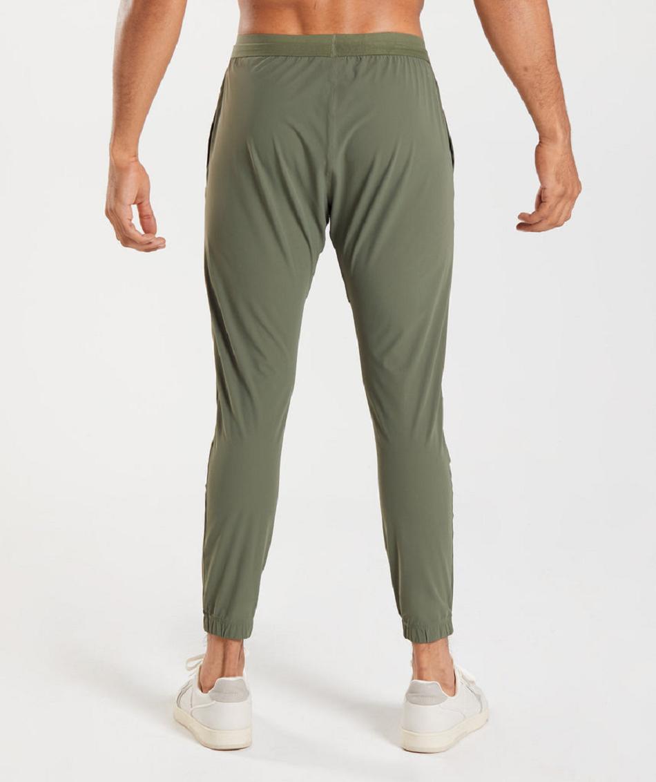 Pantalones Jogger Gymshark Studio Hombre Verde Oliva | MX_3719FDN