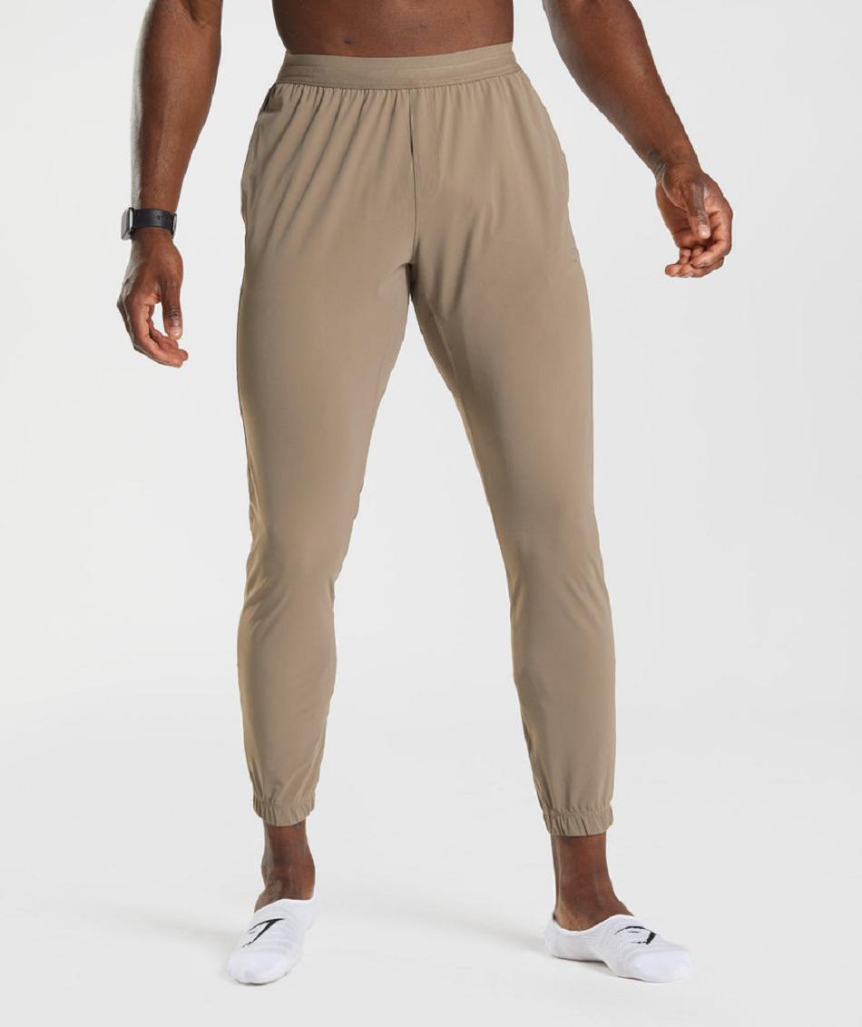 Pantalones Jogger Gymshark Studio Hombre Marrom | MX_3725ZUT