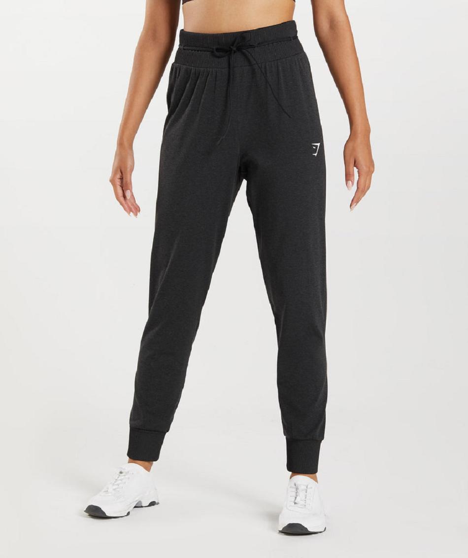 Pantalones Jogger Gymshark Vital Seamless 2.0 Mujer Negros | MX_4860GSO