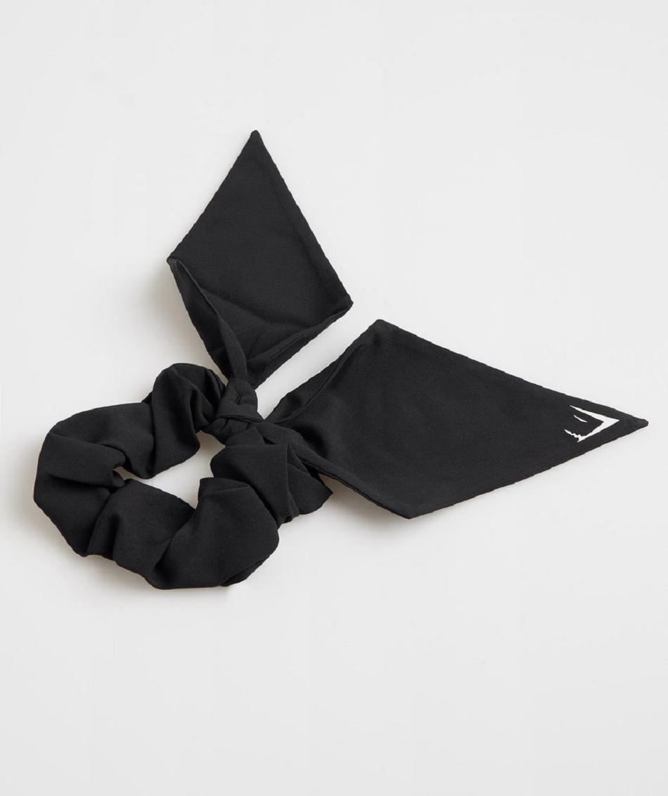 Sombreros Gymshark Bow Scrunchie Accessories Negros | MX_2816KOR