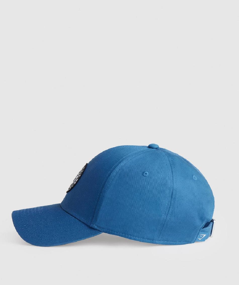 Sombreros Gymshark Legacy Cap Accessories Azules | MX_2818ZUT