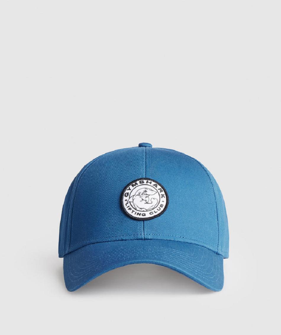 Sombreros Gymshark Legacy Cap Accessories Azules | MX_2818ZUT