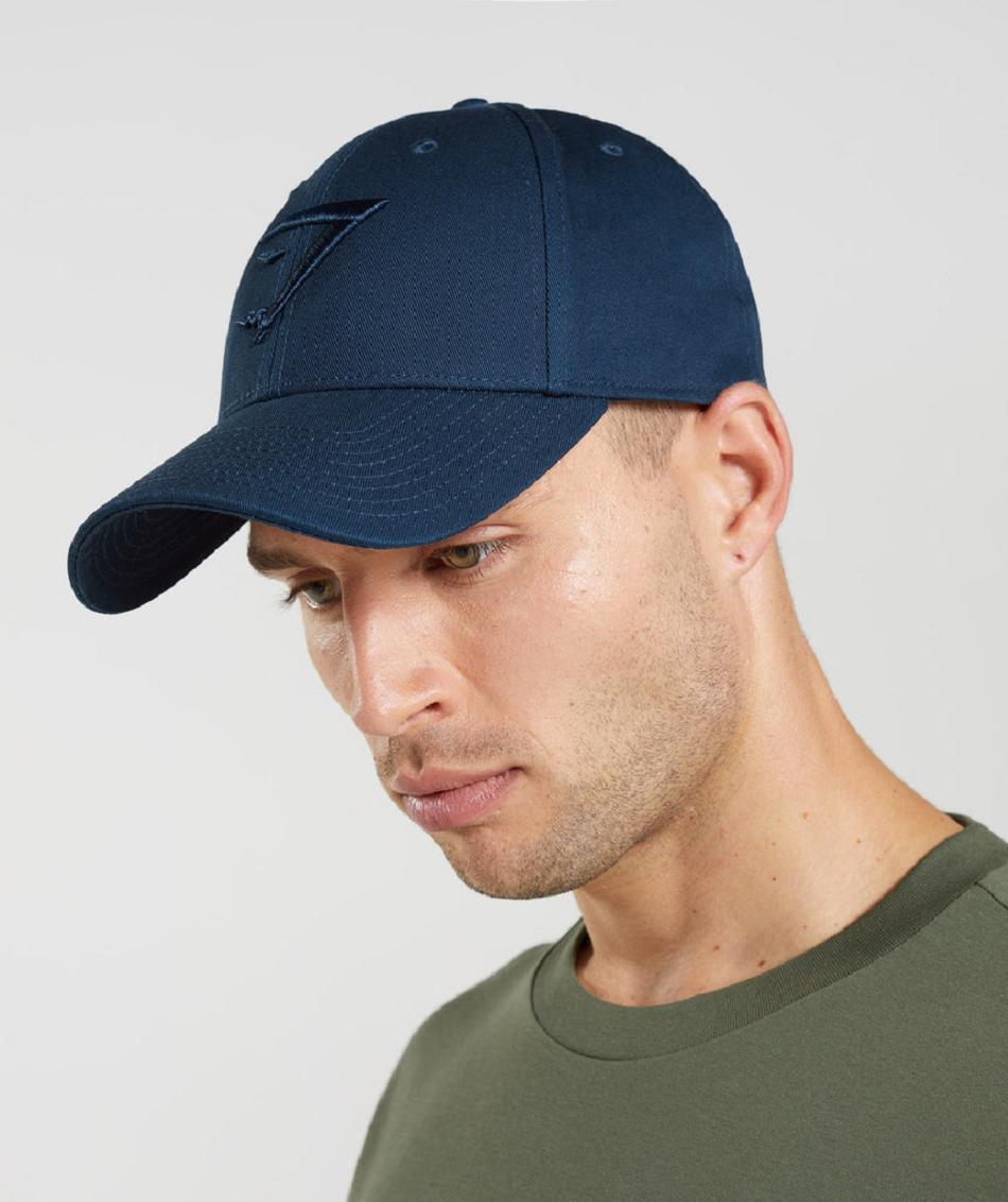 Sombreros Gymshark Sharkhead Cap Accessories Azul Marino | MX_2844LIS