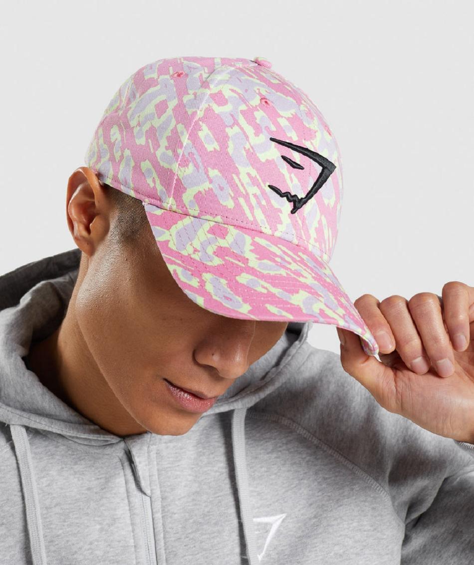 Sombreros Gymshark Sharkhead Cap Mujer Rosas | MX_4976DFM