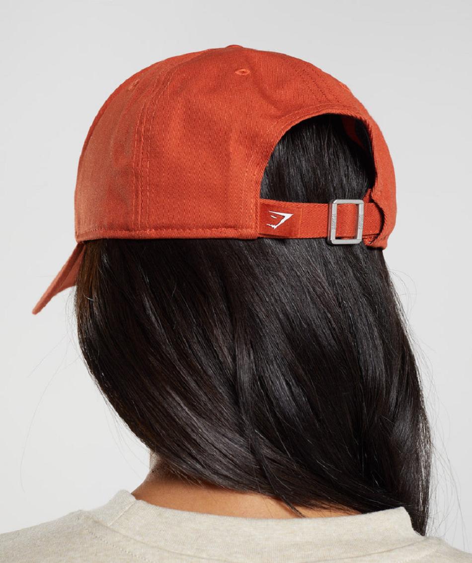 Sombreros Gymshark Sharkhead Cap Mujer Rojos | MX_4977FDN