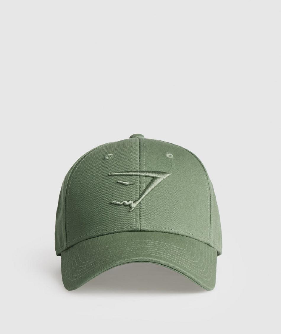 Sombreros Gymshark Sharkhead Hombre Verdes | MX_3832VRW