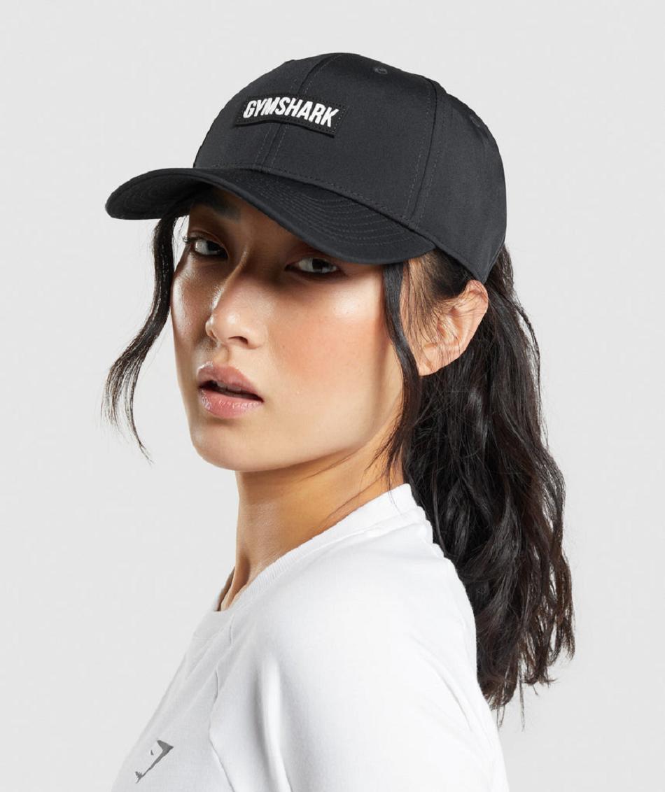 Sombreros Gymshark Snapback Mujer Negros | MX_4944BEX