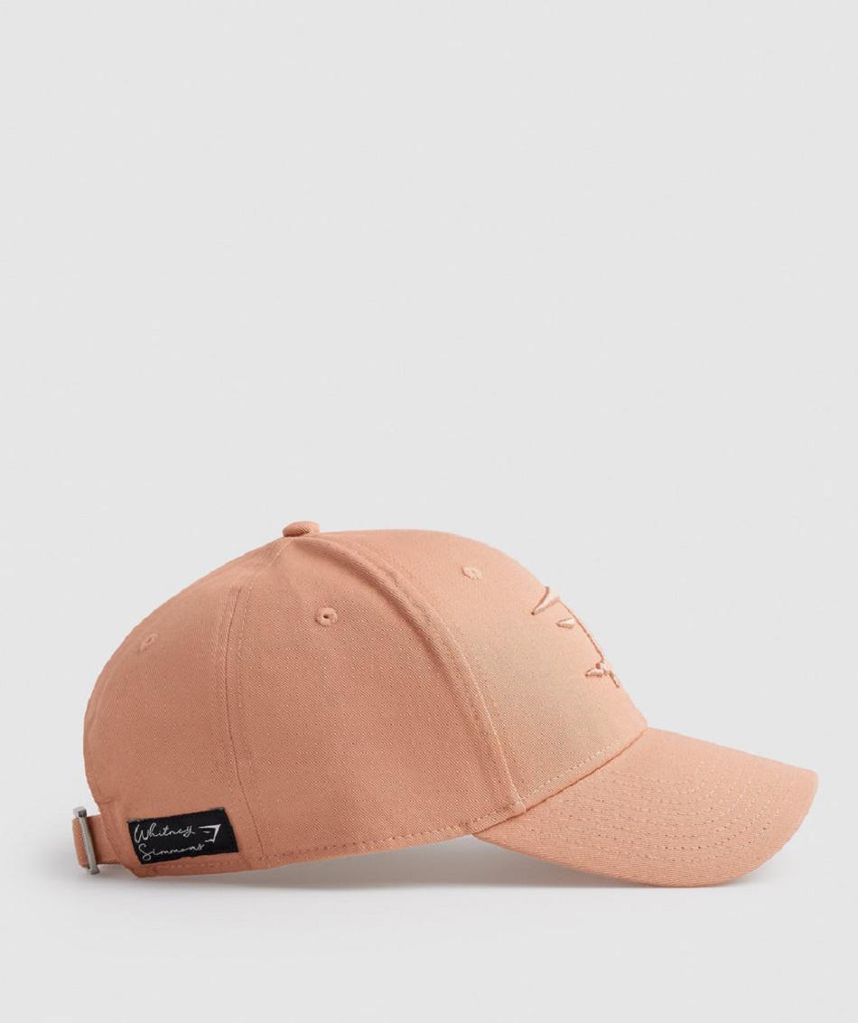 Sombreros Gymshark Whitney Baseball Cap Mujer Beige | MX_4962JPQ