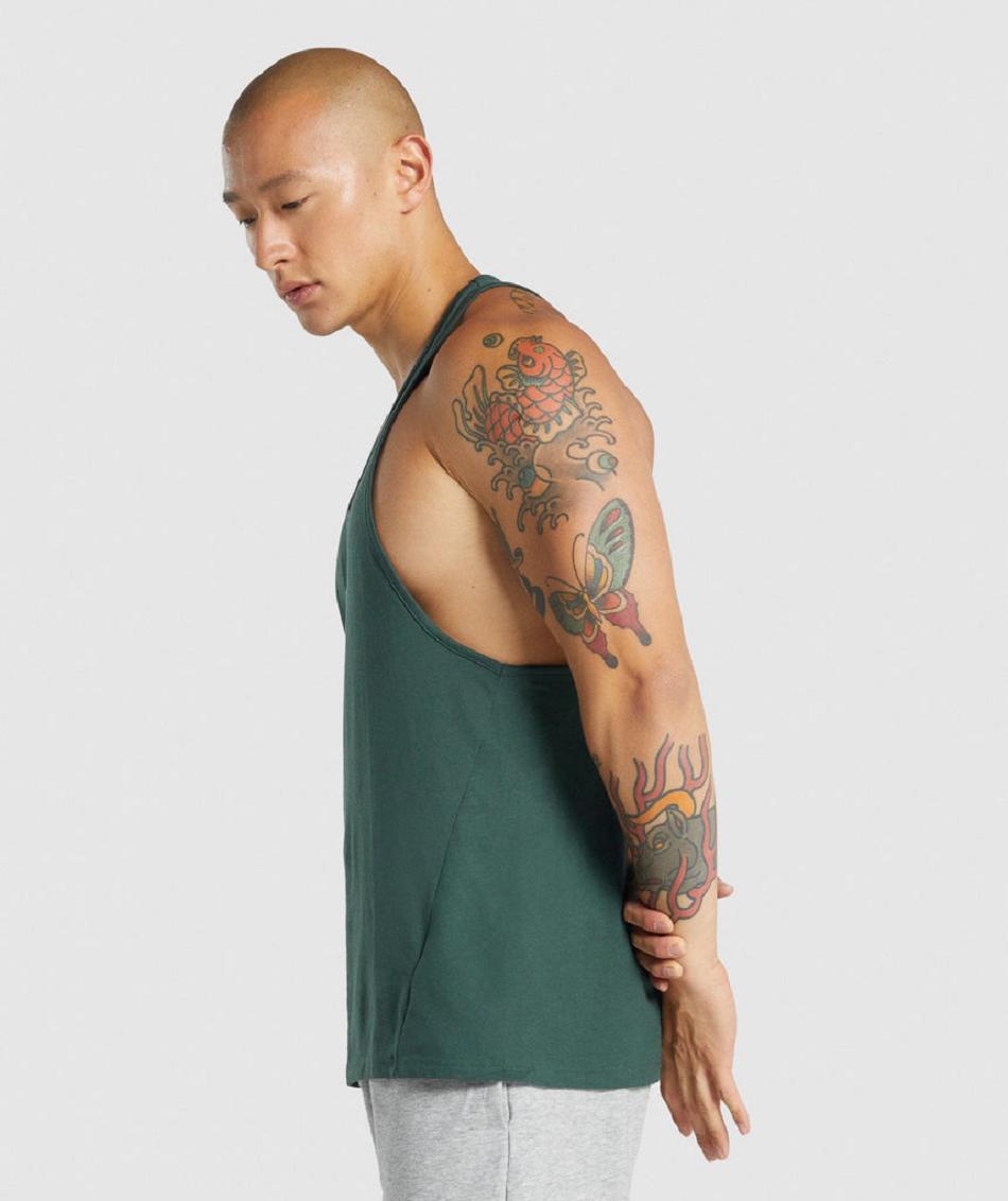 Stringers Gymshark Critical 2.0 Hombre Verdes Oscuro | MX_3319BEX