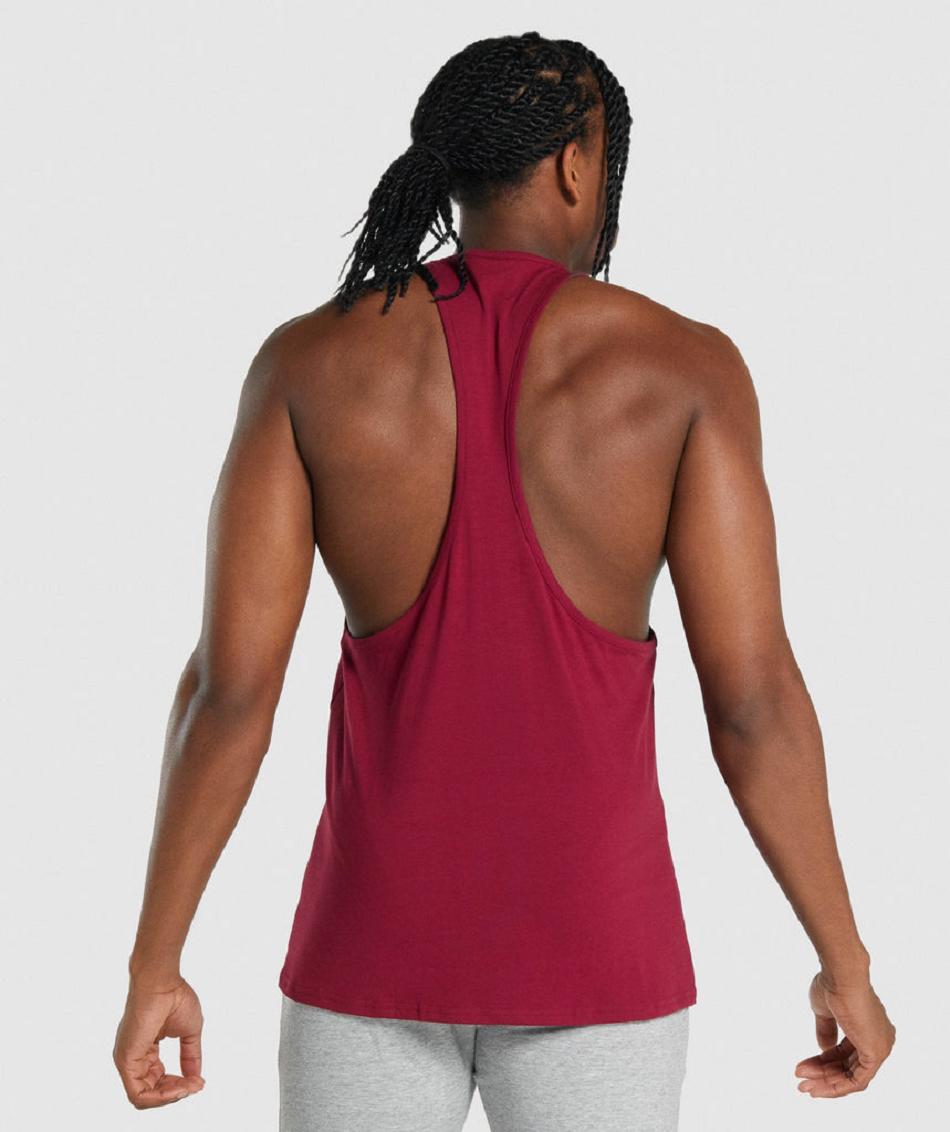 Stringers Gymshark Critical 2.0 Hombre Vino | MX_3329ILH