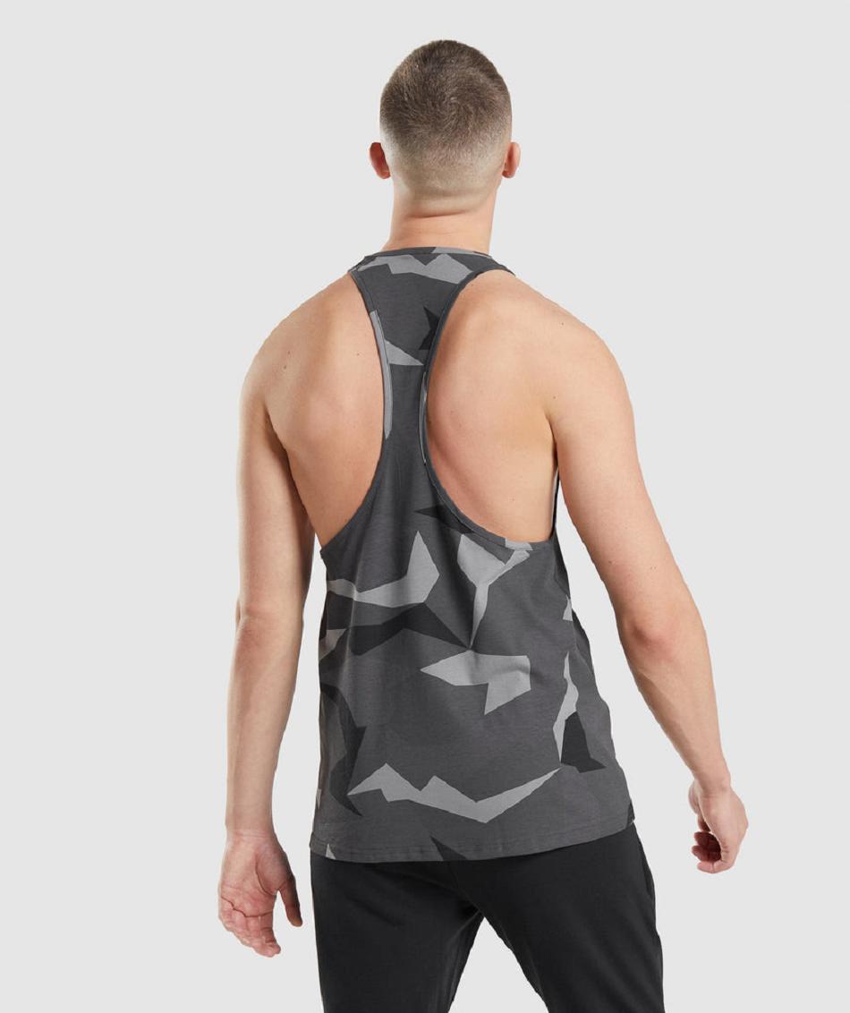 Stringers Gymshark Critical Hombre Negros | MX_3304OKI