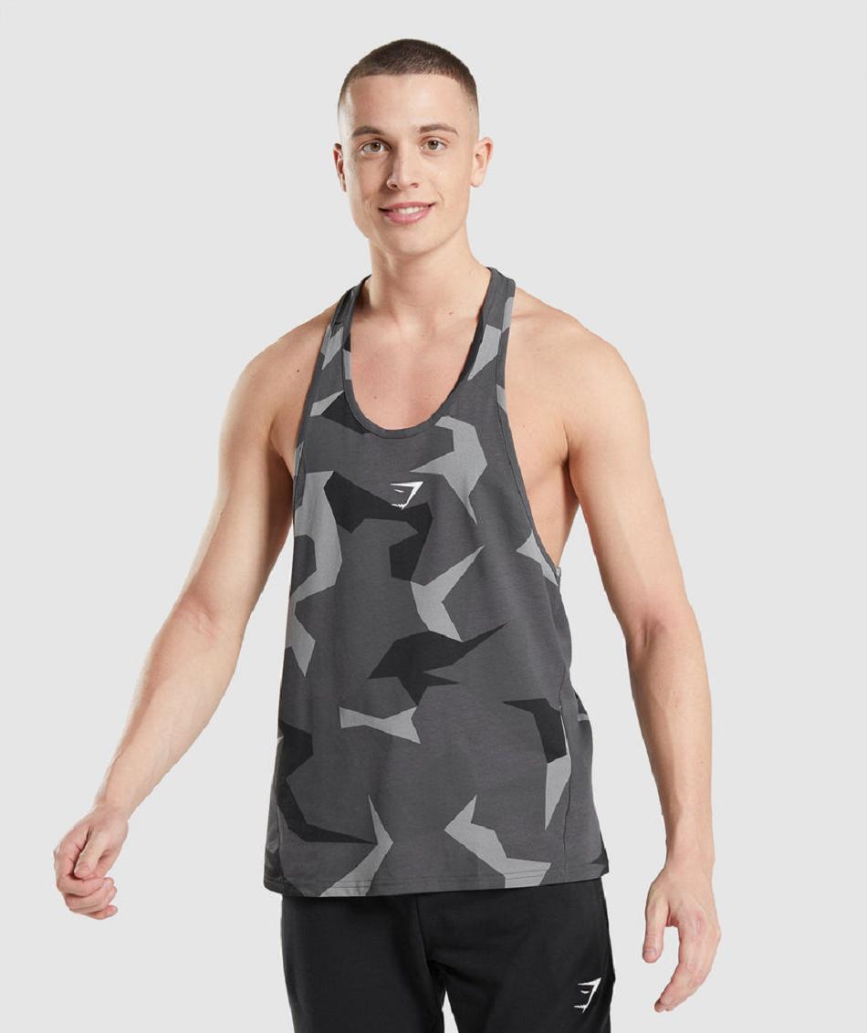 Stringers Gymshark Critical Hombre Negros | MX_3304OKI