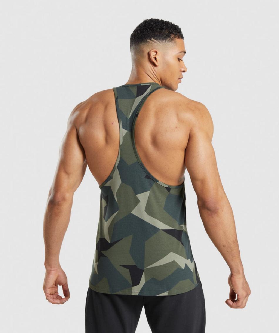 Stringers Gymshark Critical Hombre Verdes | MX_3307SGL