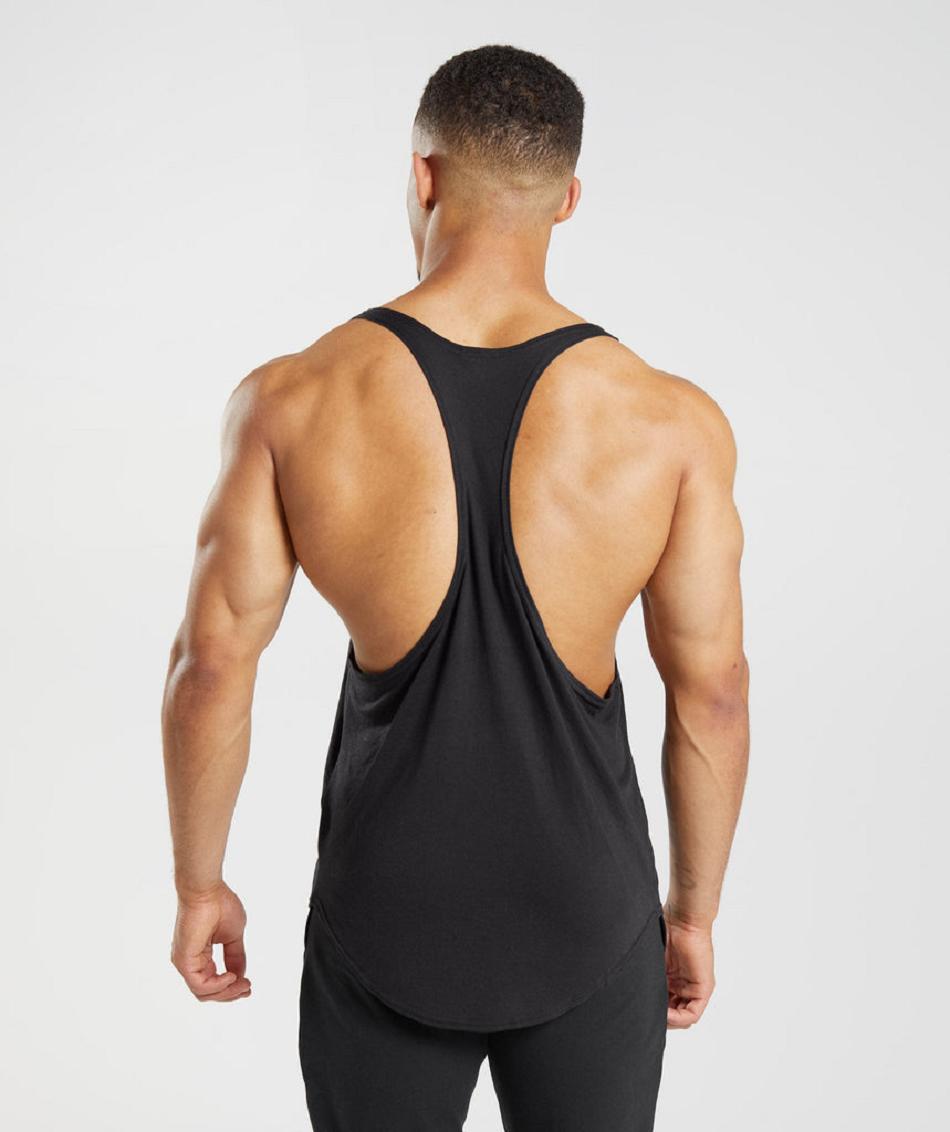 Stringers Gymshark Gs X David Laid Hombre Negros | MX_3323WNB