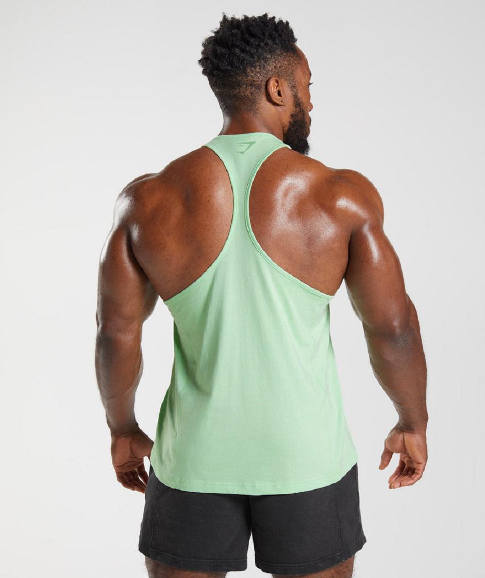 Stringers Gymshark Power Hombre Verdes | MX_3348MQZ