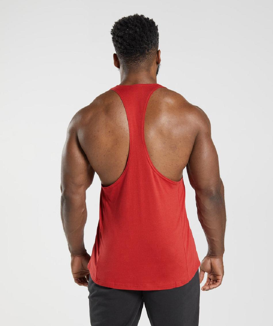 Stringers Gymshark React Hombre Rojos | MX_3336FDN