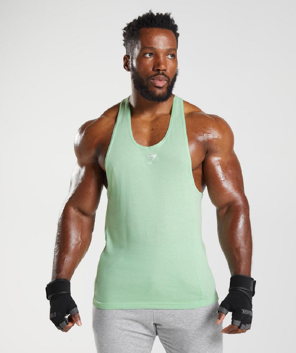 Stringers Gymshark React Hombre Verdes | MX_3335DFM