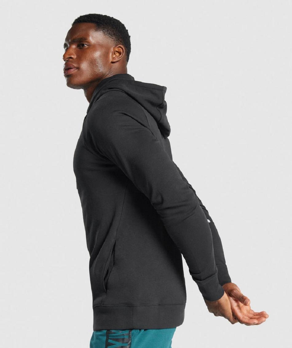 Sudadera Con Capucha Gymshark Bold Hombre Negros | MX_3445QMA