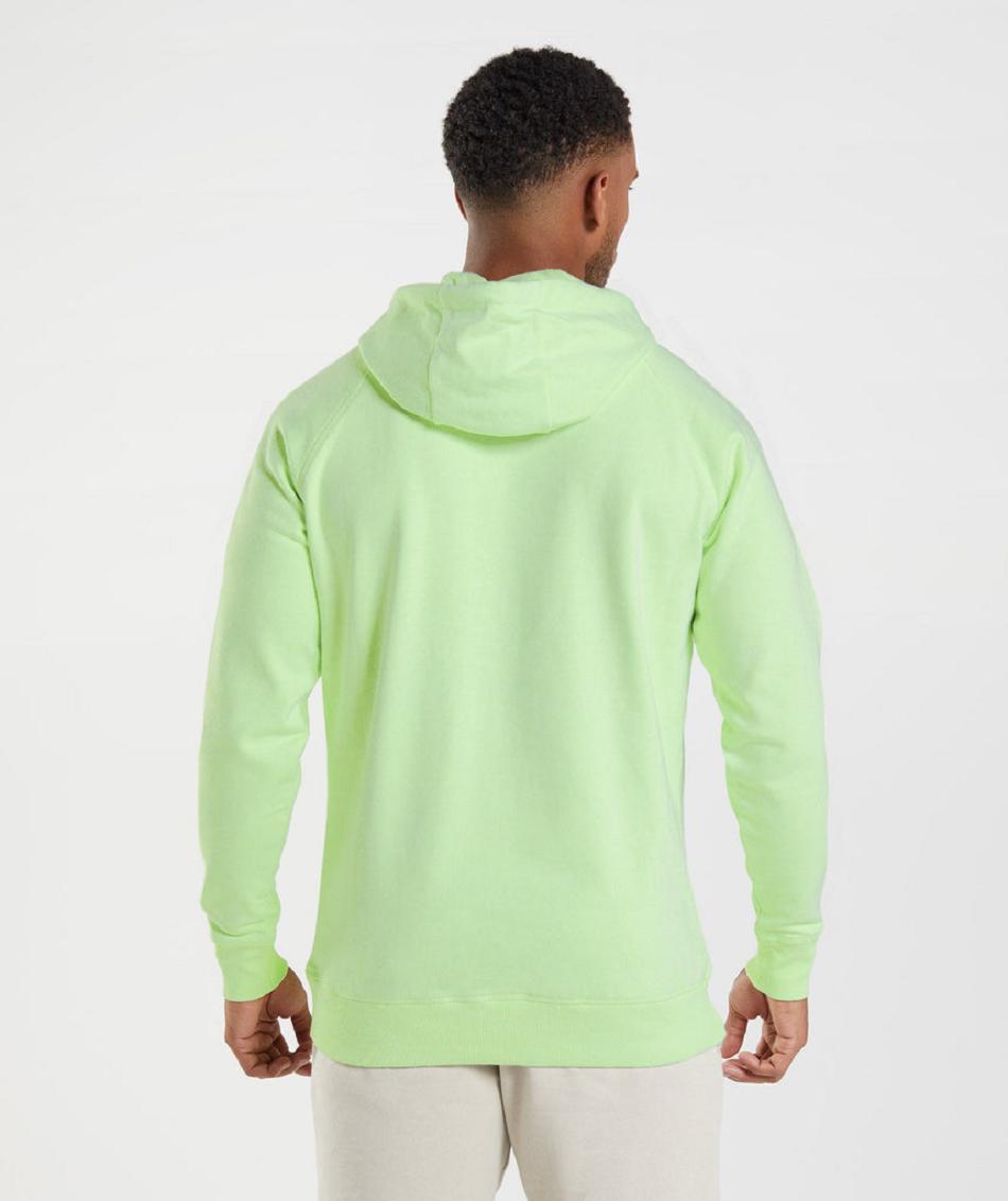 Sudadera Con Capucha Gymshark Crest Hombre Verdes | MX_3495NWY