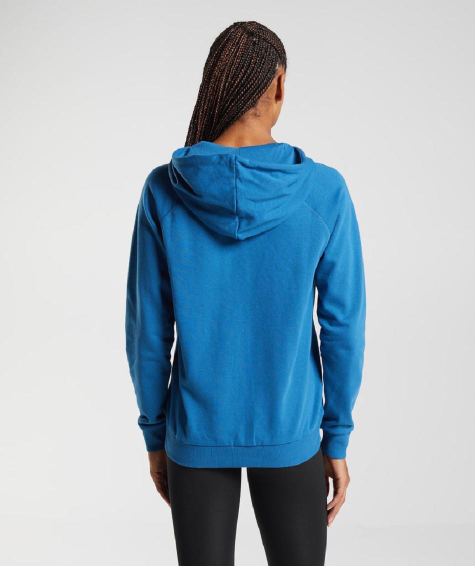 Sudadera Con Capucha Gymshark Entrenamiento Zip Mujer Azules | MX_4318HAP