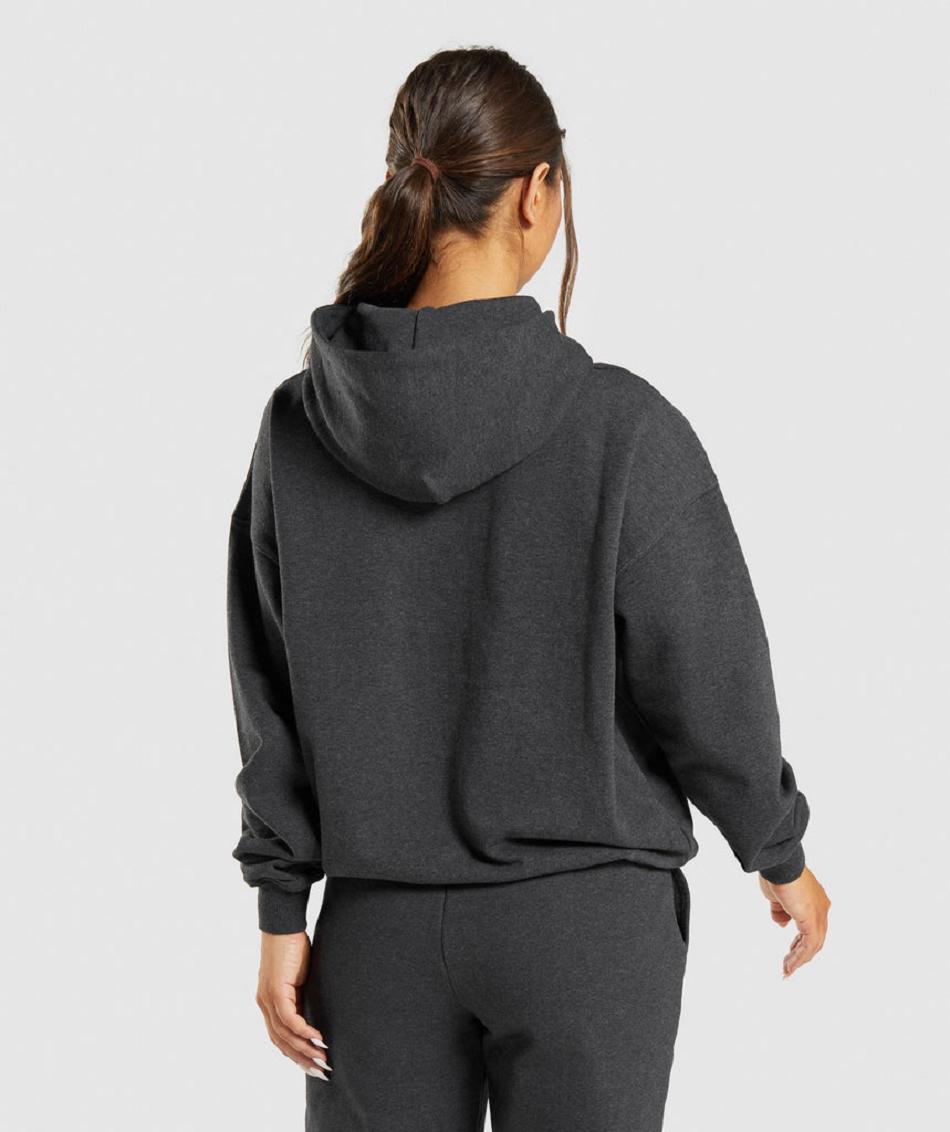 Sudadera Con Capucha Gymshark Rest Day Sweats Mujer Negros | MX_4316FDN