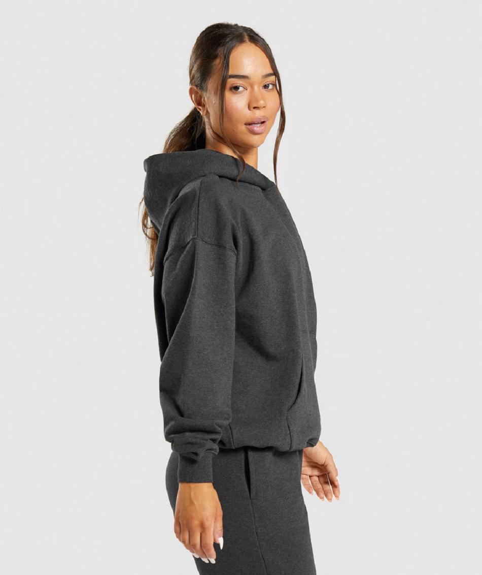 Sudadera Con Capucha Gymshark Rest Day Sweats Mujer Negros | MX_4316FDN