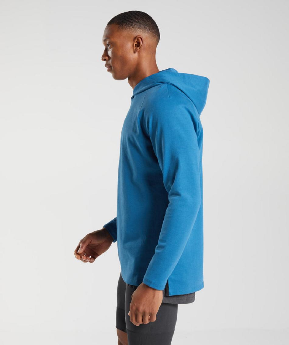 Sudadera Con Capucha Gymshark Studio Hombre Azules | MX_3456AHK