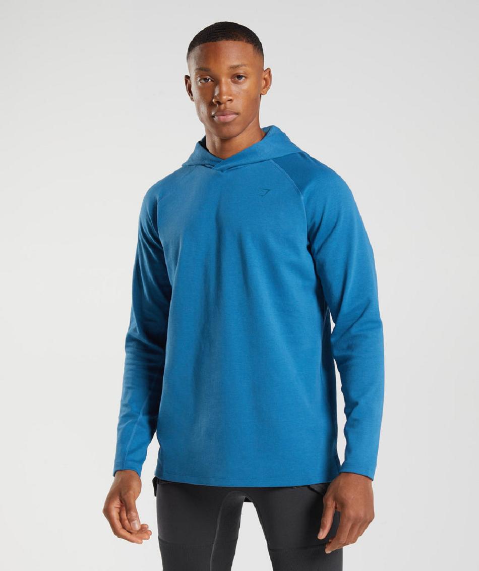 Sudadera Con Capucha Gymshark Studio Hombre Azules | MX_3456AHK