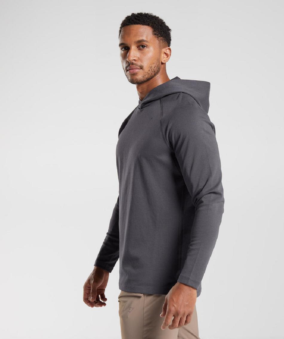 Sudadera Con Capucha Gymshark Studio Hombre Negros Grises | MX_3461HAP