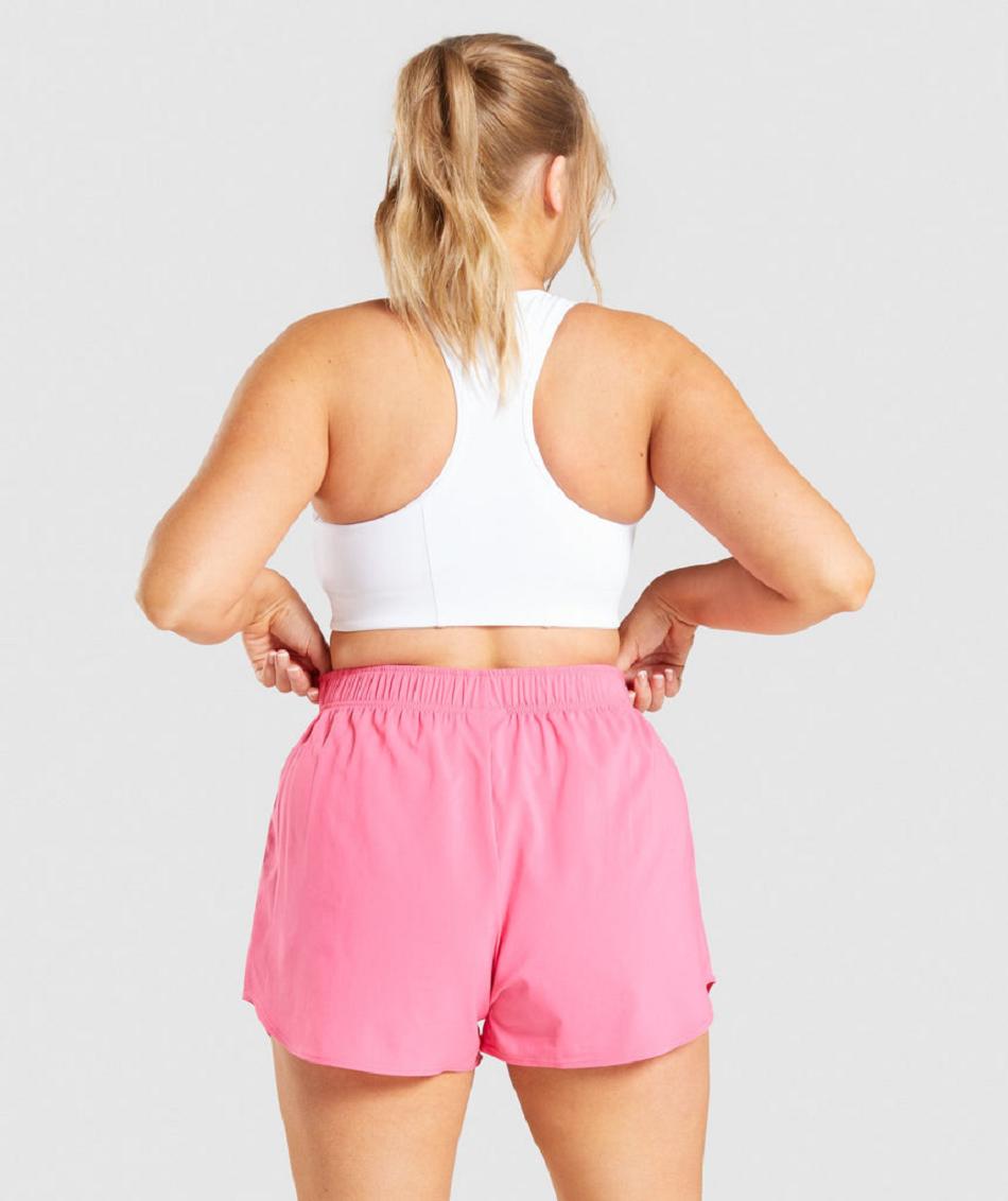 Sujetadores Deportivos Gymshark Essential Racer Back Mujer Blancos | MX_4141ZUT