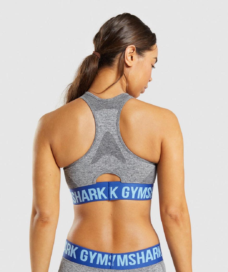 Sujetadores Deportivos Gymshark Flex Mujer Grises | MX_4158SGL