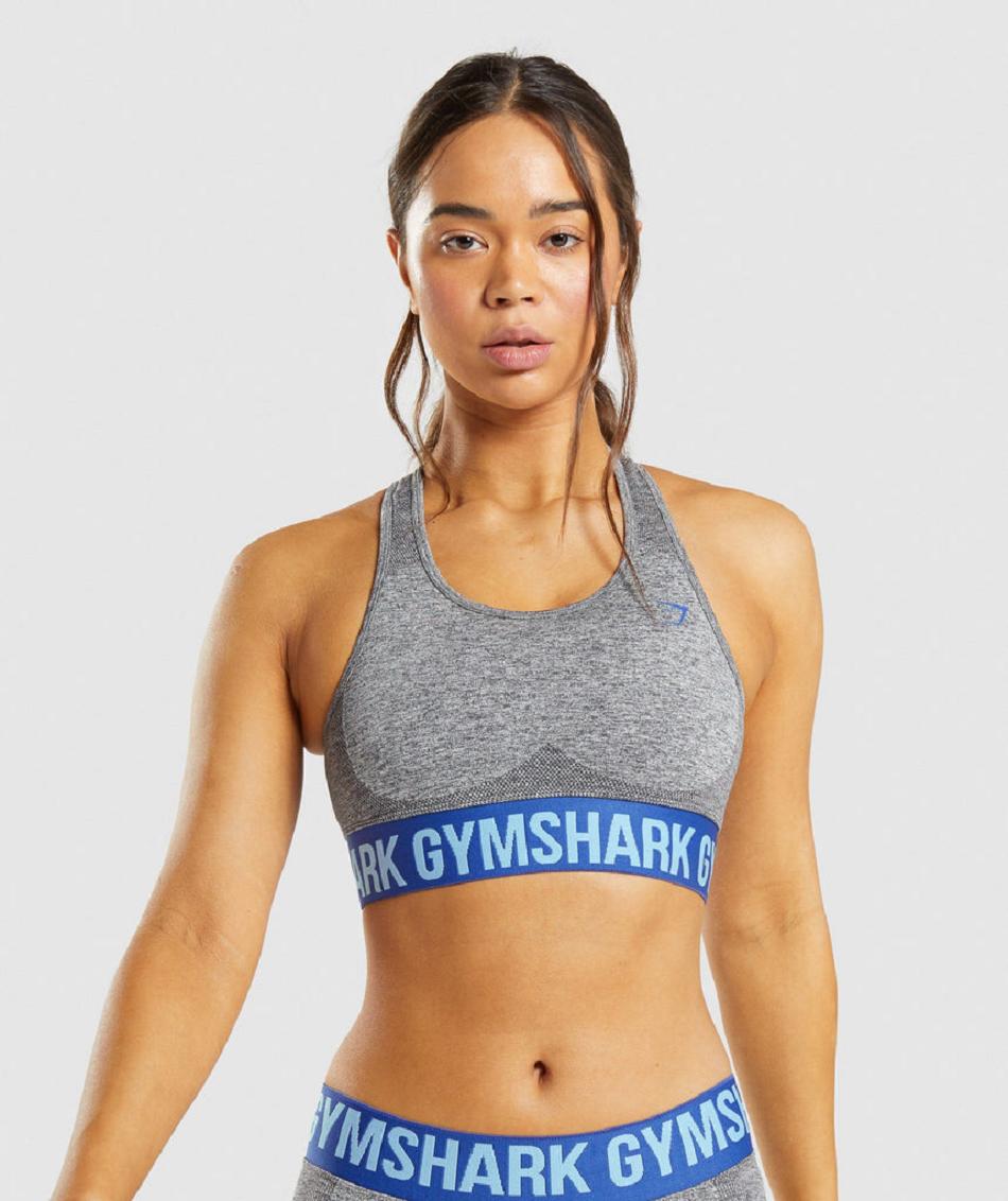 Sujetadores Deportivos Gymshark Flex Mujer Grises | MX_4158SGL